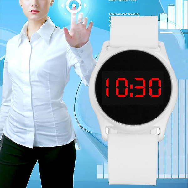 Watch Mode Fyrkantig Elektronisk Watch Casual Studentarmband Watch