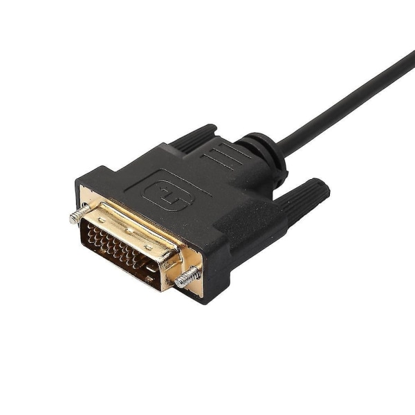 Universal 1,8m/3m/5m Dvi D till Dvi-d Gold Hane 24+1 Pin Dual Link TV-kabel