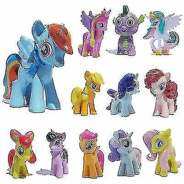 12st My Little Pony Friendship Action Figurleksak