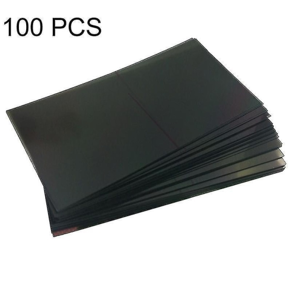 100 st LCD-filter polariserande filmer för Galaxy Note N7000 / i9220