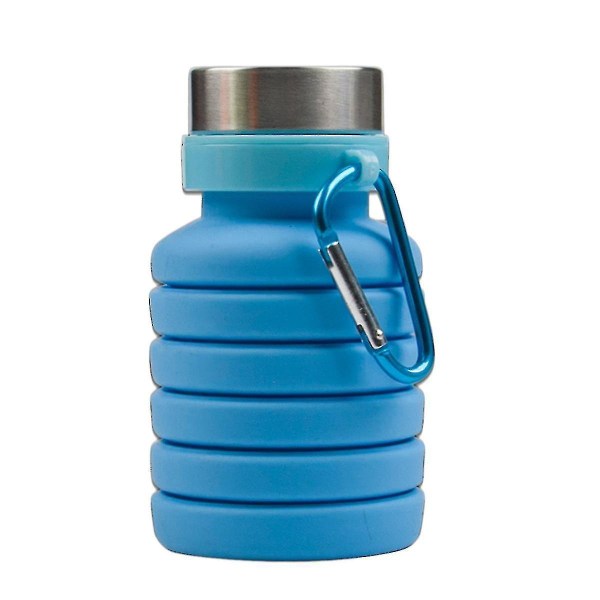 Stretchvattenkokare Creative Portable Outdoor Water Storage Hållare Vattenkokare för resor Sport Trip (blå, 55
