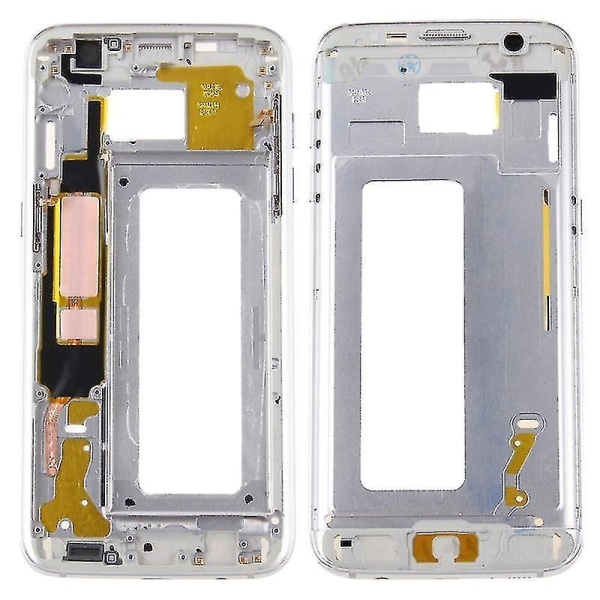 Fronthölje LCD ramramsplatta för Galaxy S7 Edge / G935 (silver)