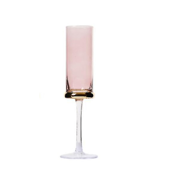 Elektropläterat glas Vinglas, Vinglas Cup Champagne Cup, Hushållens guldpläterade vinkopp