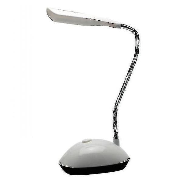 Nattljus Ambient Lighting Hopfällbar Bärbar LED-bordslampa Vit