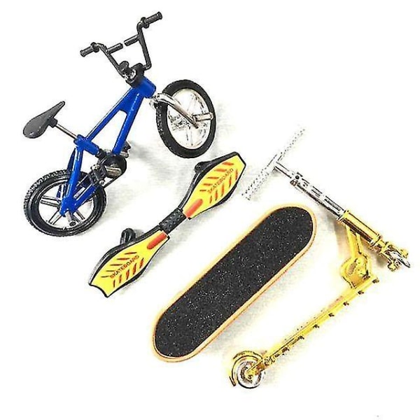Miniskoter Tvåhjulig skoter för barn pedagogisk cykel Gripbräda Skateboard (5-C)