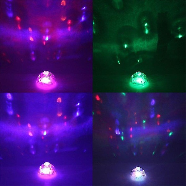 Fantastisk Undervattens Led Glow Light Show Pond Pool Spa Bath Floating Lamp