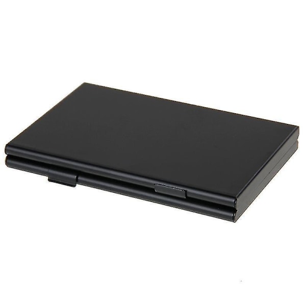 2x 3 i 1 minneskort case för SD-kort, storlek: 93 mm (L) x 62 mm (B) x 10 mm (H) (svart)