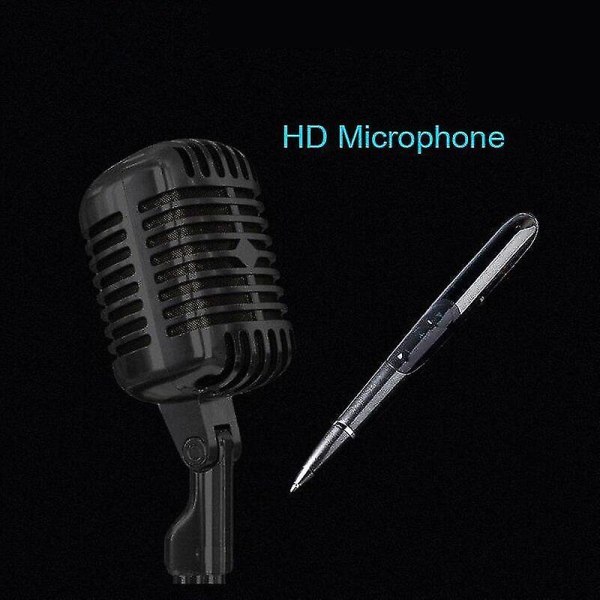 8GB LED-skärm Digital Recorder Pen Dold Digital Audio Sound Voice Recorder Pen Professional