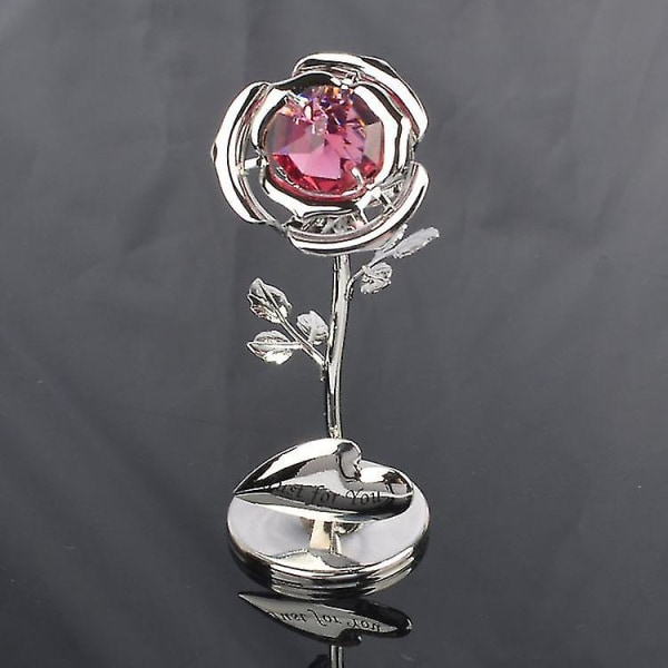 Särskild mamma blomma med Swarovski Crystal Elements Celebration Rose