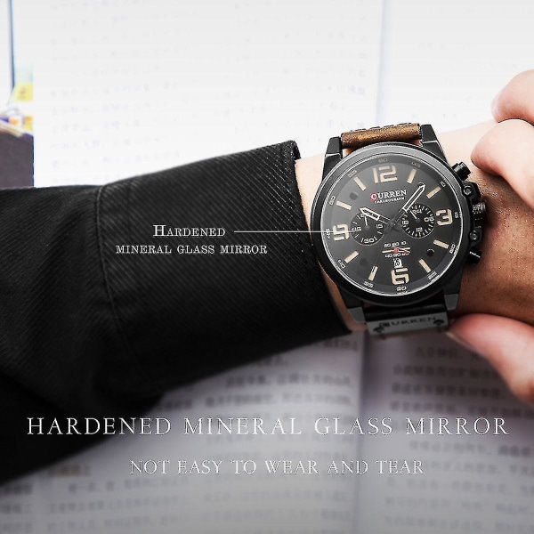 CURREN 8314 Kalender Business Style Herr Watch Date Display Quartz Watch