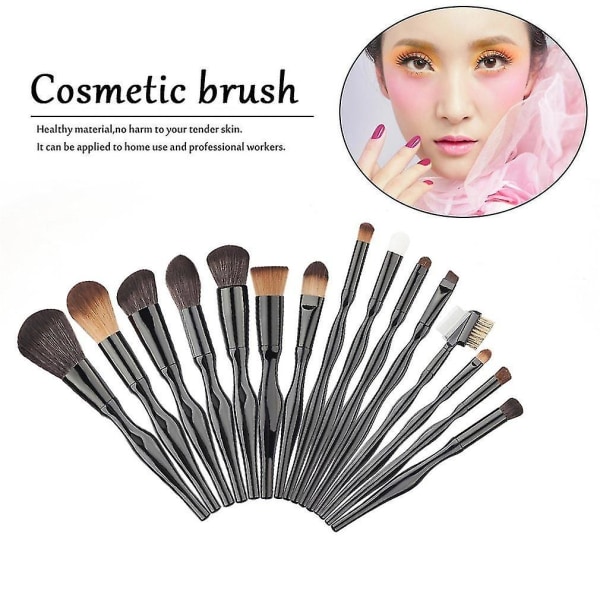 15 st/ set Unika Foundation Brush Powder Brushes Makeup Mix Appliance Kit