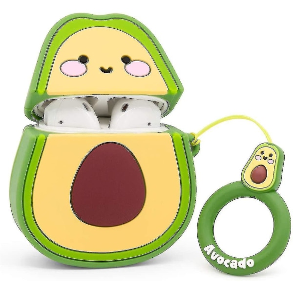 Avocado Fruit Shape Case för Airpods 12 Xmas Gift