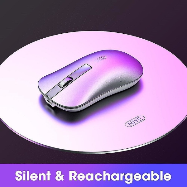 Bluetooth mus Trådlös 2,4GHz-möss för Huawei-mus Tyst dator DPI Gaming Office Ergonomisk