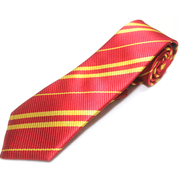 Cosplay-slipsar för Wizard School Harry Halloween-dräktslips yellow red