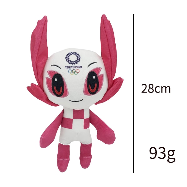Pop2020 Mascots Anime Model Olympic Games Mascot Dekoration Leksaker