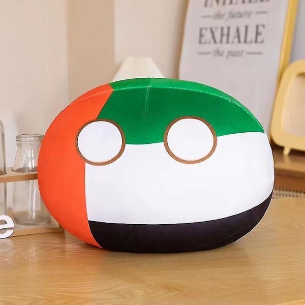 10-40cm Polandball Plyschleksak Docka Country Ball UN USA USSR FRANKRIKE RYSSLAND UK KR JAPAN EU CANANDA ITAL N