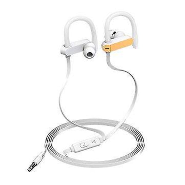 PTM T50 Sports Ear Hook Hörlurar Universal Headset med tråd med mikrofon