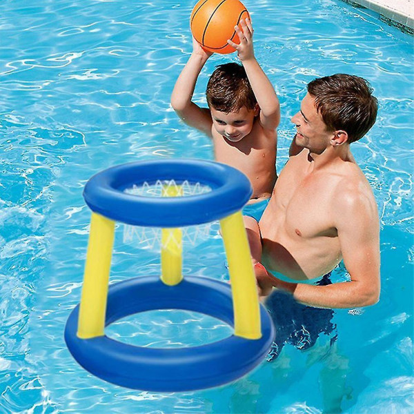 Utomhus kul Sport Boll Poolspel Sommar Vattenleksaker Uppblåsbar basket för familjefest Simning P