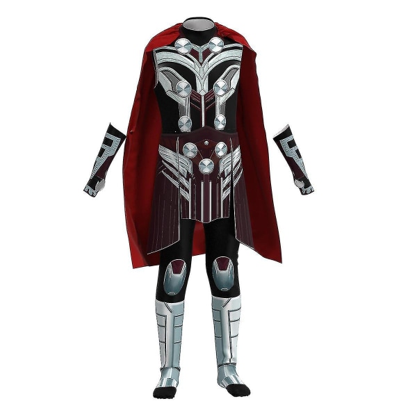 Thor Love And Thunder Barn Vuxen Kostym Halloween Cosplay Jumpsuit Cloak Outfit-1 Thor Women Adults L 170 Thor Women Kids XS 110