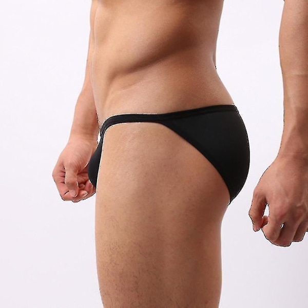 Herr Sommarbadbyxor Trunks Strandtrosor Bikinishorts Underkläder Badkläder Black