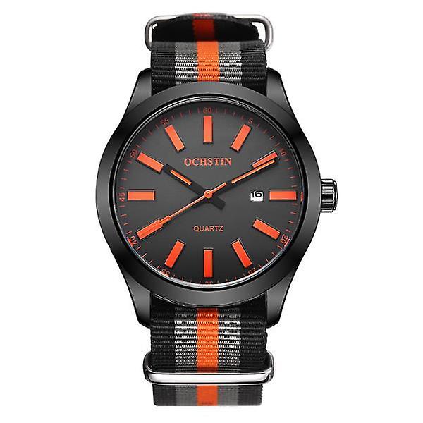 OCHSTIN GQ048C Mode Män Quartz Watch Casual Nylon Strap Sport Watch
