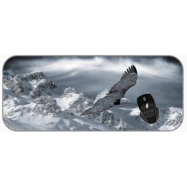 (750X300X3) XXL Professionell stor musmatta Animal Eagle Bald Bird Extended Gaming Mouse Pad