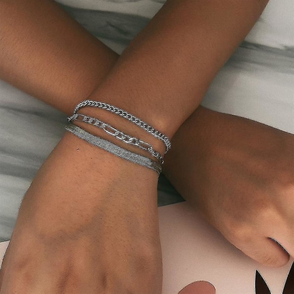 Bohemian Geometric Crystal Multi Layer Armband Charm Justerbar Lasso armband