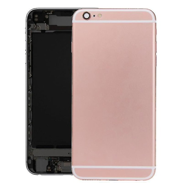 Cover med kortfack för iPhone 6s (roséguld)