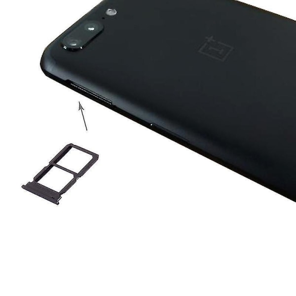SIM-kortsfack för OnePlus 5 (Slate Grey)