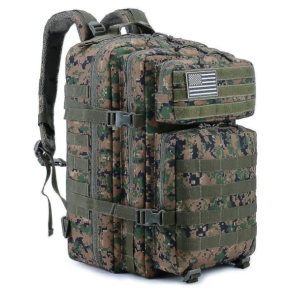 50l Hiking Trekking Bag Military Tactical Backpack Army Waterproof Bag Outdoor Travel Camping