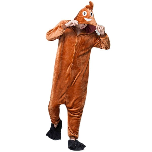 Unisex vuxen Kigurumi djurkaraktärskostym Pyjamas Cosplay S S