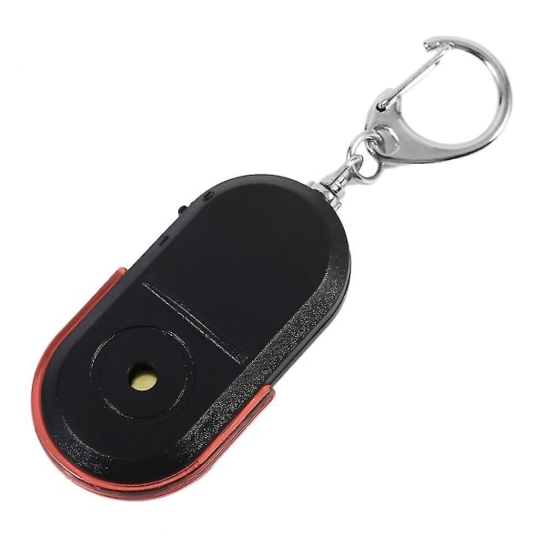 Anti-förlorad larmnyckelsökare Användbar Whistle Led Light Locator Finder Keychain