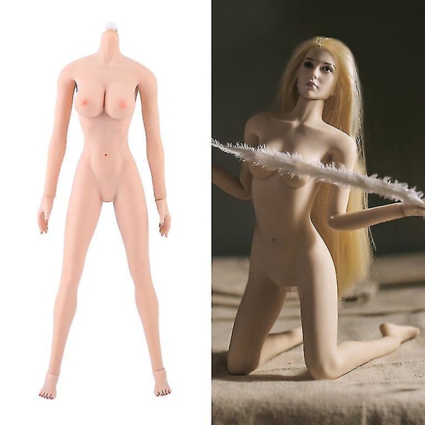 Jiaou Doll 1/6 skala kvinnlig kropp Big Breast Version 3.0 No-head skelett