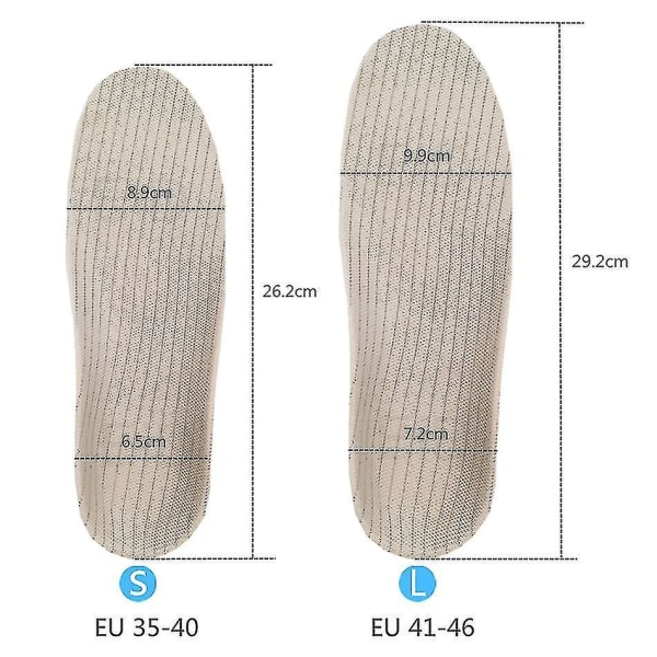 Premium Orthotic Gel-inläggssulor Ortopedisk Plattfot Health Sole Pad för skor Sätt in Arch Support Pad