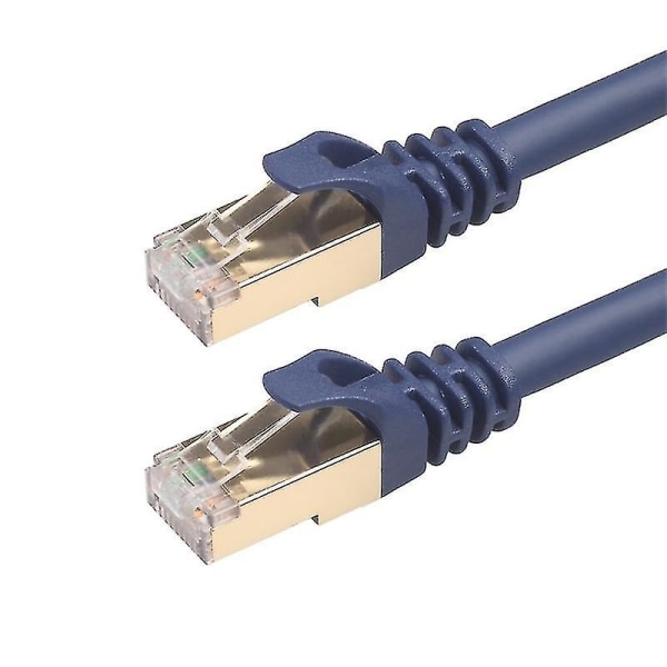 7,6 m CAT8-datorswitch-router Ultratunn platt Ethernet-nätverks LAN-kabel, patchledning RJ45
