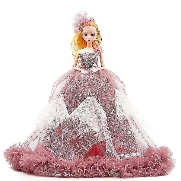 Bröllopsprinsessdocka Flickans figurleksakspresent 43cm