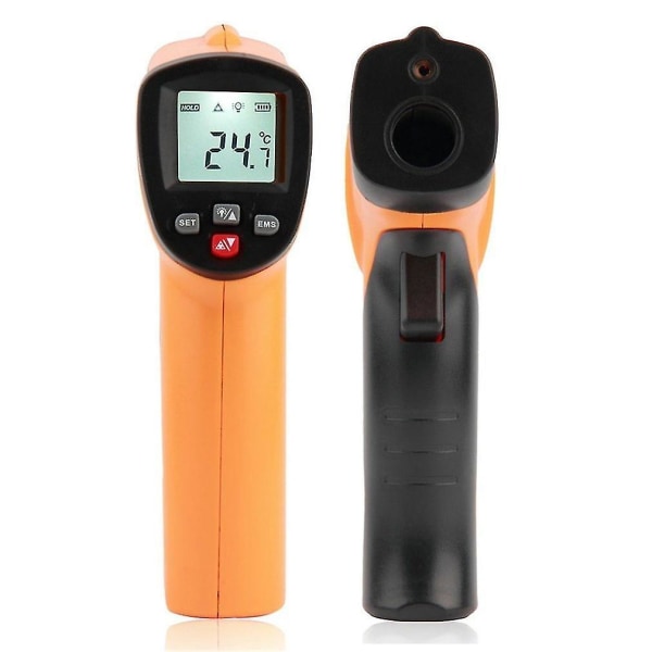 Gm550e Beröringsfri digital infraröd termometer Lasertemperaturpistol -50~550