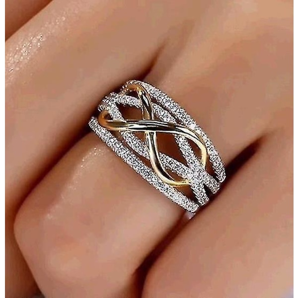 Förlovningsring för smycken för kvinnor（10）