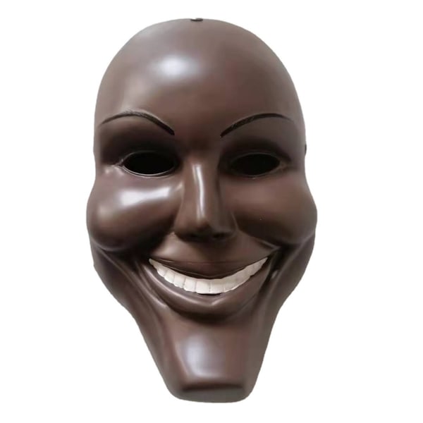 The Purge Smile Mask Cosplay kostym rekvisita Halloween Party