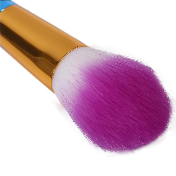 Mjuka sminkborstar Ansiktsögon Kosmetiska verktyg Foundation Eyshadow Brush Set