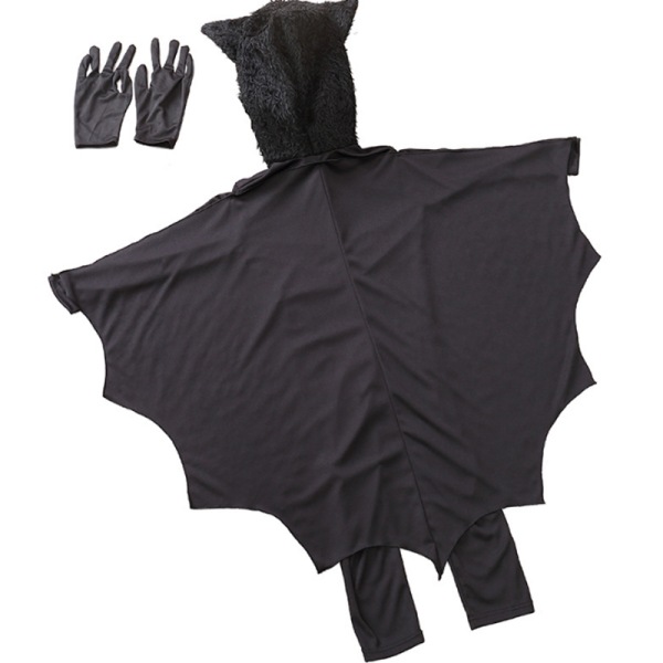 Barn Flickor Batman Body Halloween Cosplay Kostym Party Dekor S L