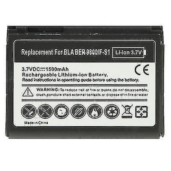 1500mAh F-S1 Ersättningsbatteri för Blackberry Torch 9800