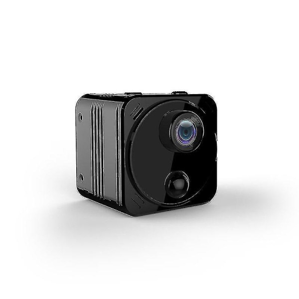 Minisäkerhetskamera 1080P High Definition WiFi-anslutning med Night Vision Motion Detection (svart)