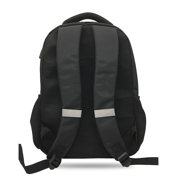 Ninja Student Skolväska Tredelad Set 17-tums ryggsäck för män och kvinnor Datorväska kombination