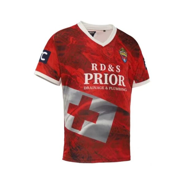 2022 TONGA RUGBY Hem/Träningströja Sportskjorta S-5XL Training Home 2XL