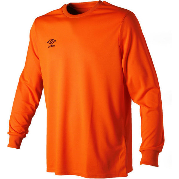 Umbro Mens Club långärmad tröja M Himmelsblå Shocking Orange M