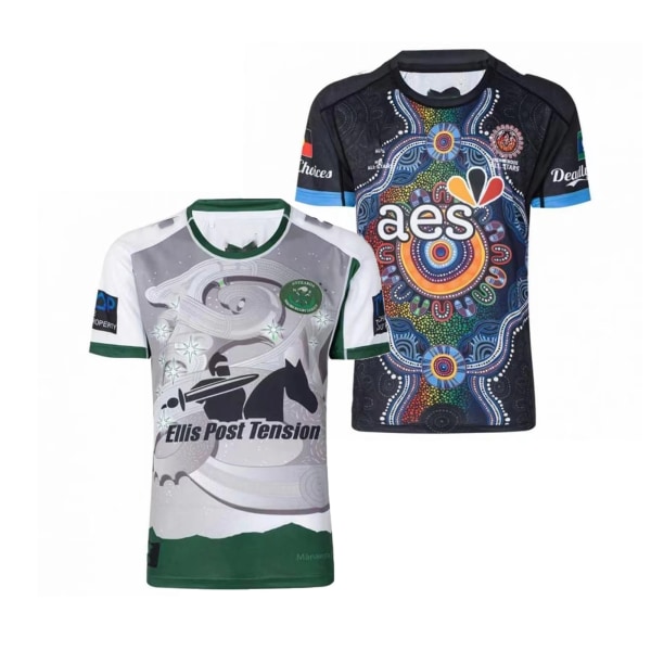 2023 Maori/Indigenous All Stars Replica Rugby Jersey för herrar Maori Indigenous S