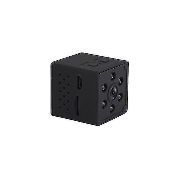 Mini 1080p wifi-kamera, med mörkerseende rörelsedetekteringsfunktion (svart)