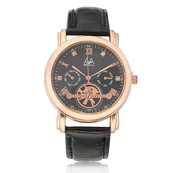 ZUIMEIER Fashionabla urbana män Gold Dial Analog Watch