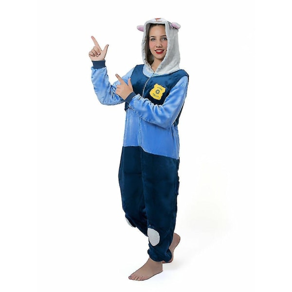 Xmas Nick Judy Sloth Zootopia Onesiee Kigurumi Fancy Costume Pyjamas Sleep Wear_l Nick-Fox